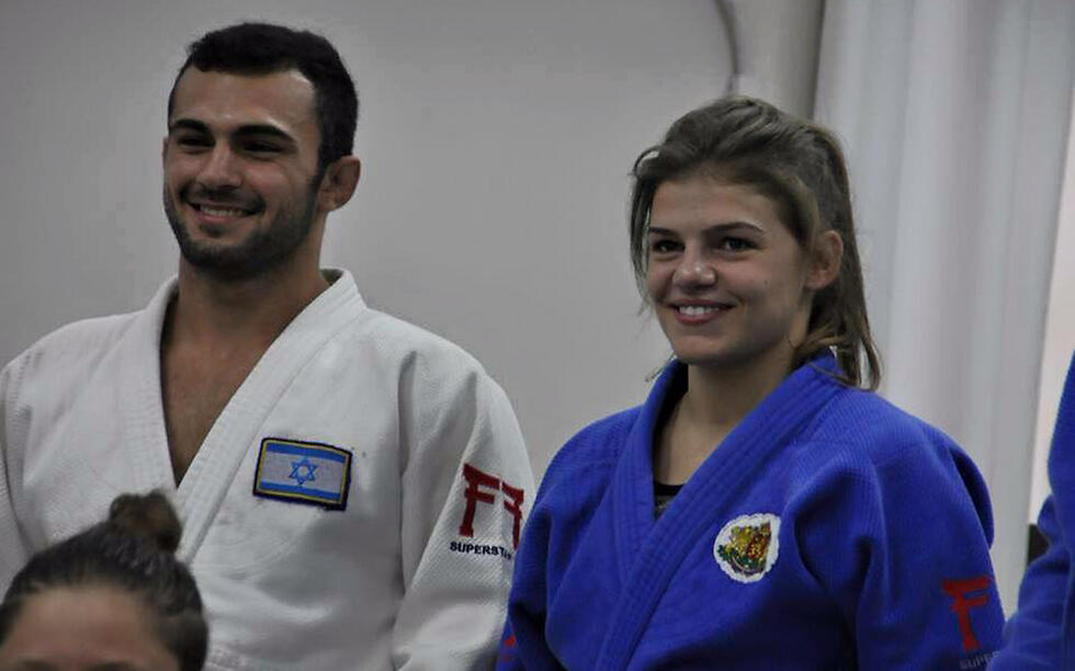 Temelkova with her partner, Baruch Shmailov
