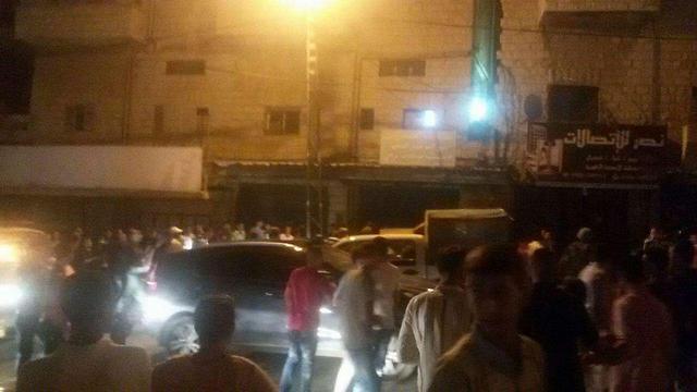 Soldiers pelted with stones