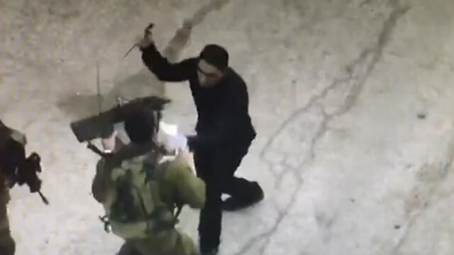 Image from attempted stabbing on Saturday