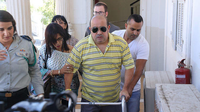 Sgt. Elor Azaria's father, Charlie Aaria (Photo: Motti Kimchi) (צילום: מוטי קמחי) Sgt. Elor Azaria's father, Charlie Aaria (Photo: Motti Kimchi)