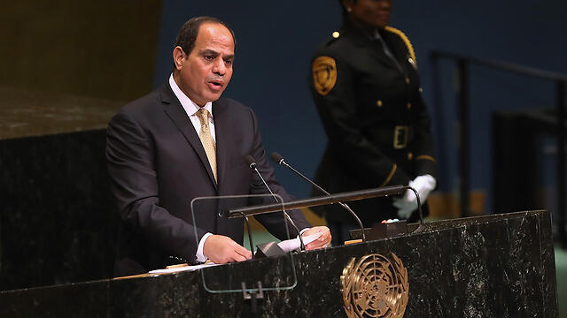 Egyptian President Abdel Fatah al-Sisi (Photo: AFP) (צילום: AFP) Egyptian President Abdel Fatah al-Sisi (Photo: AFP)