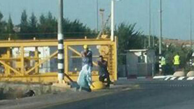 Scene of incident (Photo: Medabrim Tikshoret)