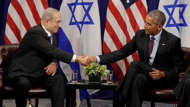 PM Netanyahu and Barack Obama