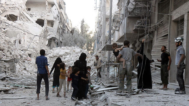 Aleppo (Photo: AFP) (צילום: AFP) Aleppo (Photo: AFP)