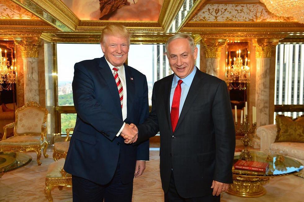Prime Minister Benjamin Netanyahu and US President-elect Donald Trump. Signs of a deep change (Photo: Kobi Gideon, GPO)