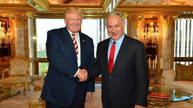 L: Donald Trump and Benjamin Netanyahu (Photo: Kobi Gideon GPO) (קובי גדעון, לע״מ) L: Donald Trump and Benjamin Netanyahu (Photo: Kobi Gideon GPO)