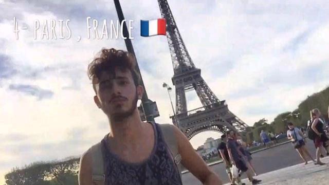 Moran Hadid during his travels. (Photo: Moran Hadid) (צילום: מורן חדיד) Moran Hadid during his travels. (Photo: Moran Hadid)