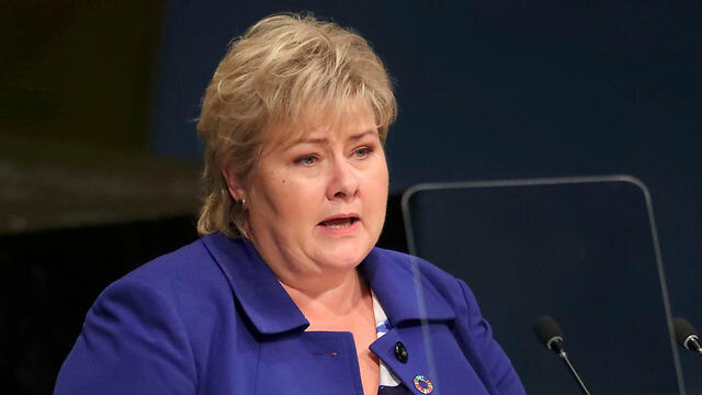 Norwegian Prime Minister Erna Solberg