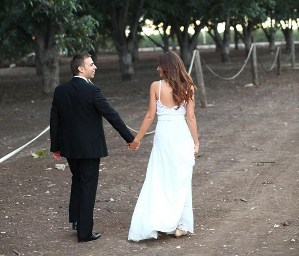 Ohad with his wife Shaharnullnull Ohad with his wife Shahar