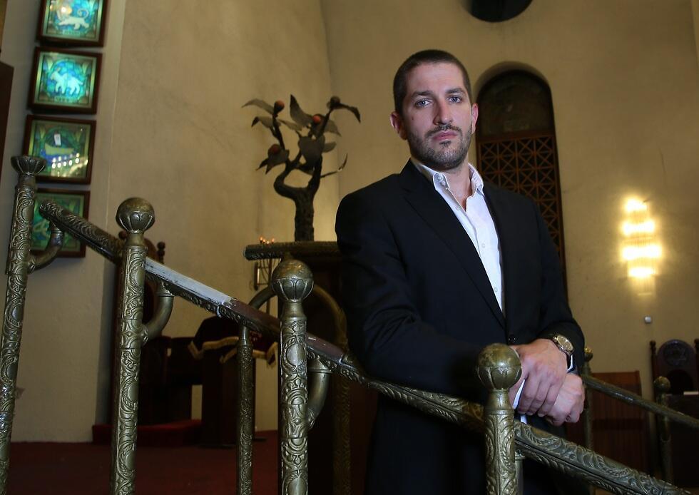 Шломо Пивко, глава общины Большой синагоги в Тель-Авиве. Фото: Риан