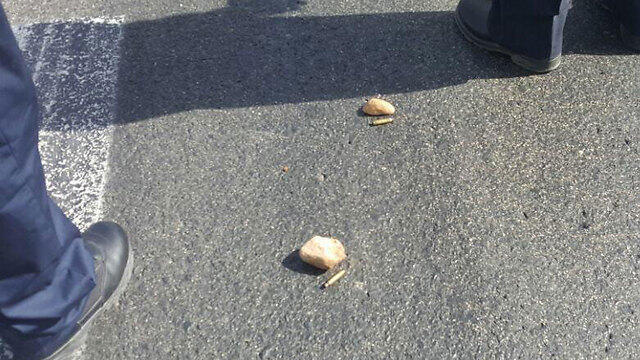 Bullet cartridges from the attack 