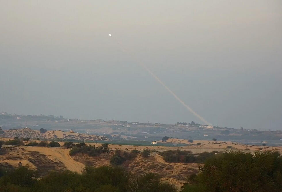 Hamas long range missile test (Photo: Southern agencies)