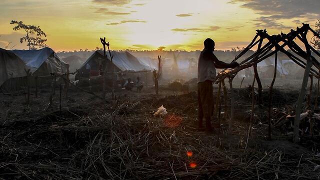 A refugee camp in the Central African Republic (Photo: AFP) (AFP) A refugee camp in the Central African Republic (Photo: AFP)