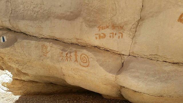 У ручья Никрот. Фото: Цур Нецер (צילום: צור נצר) У ручья Никрот. Фото: Цур Нецер