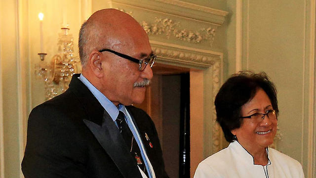 Fijian President George Konrote (Photo: AFP) (צילום: AFP) Fijian President George Konrote (Photo: AFP)