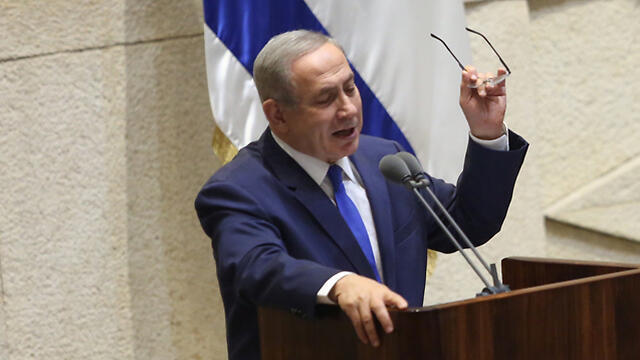 Prime Minister Netanyahu (Photo: Gil Yohanan) (צילום: גיל יוחנן) Prime Minister Netanyahu (Photo: Gil Yohanan)