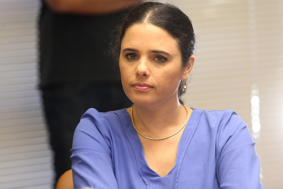 Justice Minister Shaked (Photo: Alex Kolomoisky)