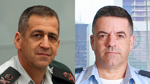 Aviv Kochavi (L) Amikam Norkin (Photos: Dana Koppel, Alex Kolomoisky)