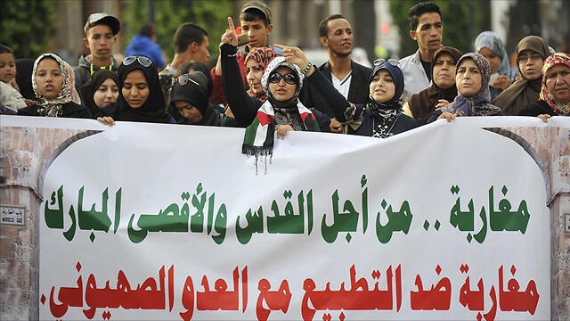 Protests in Morocco against Israelnullnull Protests in Morocco against Israel