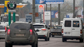 A street in Moldova