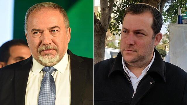 Lieberman and Dagan (Photo: Eli Mendelbaum, Yair Sagi)