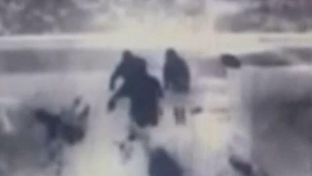 Security footage of the arsonistsnullnull Security footage of the arsonists