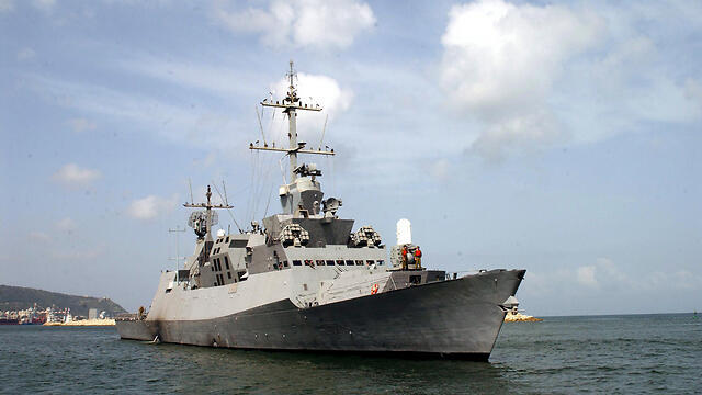 Israeli Sa'ar 5-class ship (Photo: Elad Gershgoren)