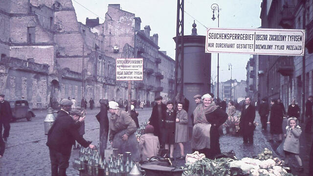 Warsaw Ghetto under WWII-era Nazi rule (Photo: Getty Images) (צילום: Gettyimages) Warsaw Ghetto under WWII-era Nazi rule (Photo: Getty Images)