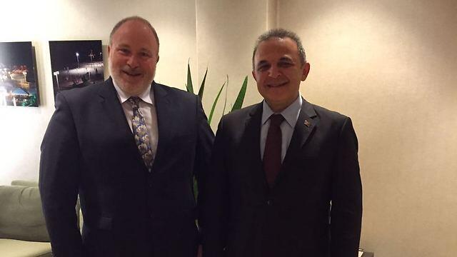 Meron Reuben (left) and Kemal Okem (right)