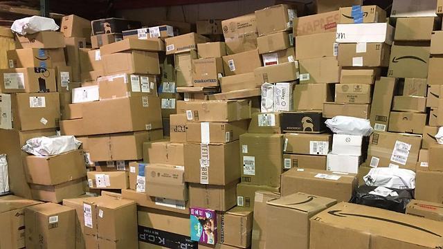 Задержанные грузы. Фото: USSHOPS (צילום באדיבות USHOPS) Задержанные грузы. Фото: USSHOPS