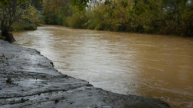 The Jordan River full of water (Photo: Avihu Shapira) (צילום: אביהו שפירא) The Jordan River full of water (Photo: Avihu Shapira)