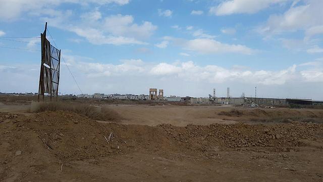 Gaza border area (Photo: Yoav Zitun) (צילום: יואב זיתון) Gaza border area (Photo: Yoav Zitun)