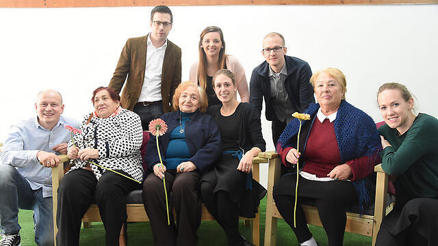 The intergenerational meeting. ‘Remember what happened not just through figures and data, but through personal stories too’ (Photo: Yair Sagi) (צילום: יאיר שגיא) The intergenerational meeting. ‘Remember what happened not just through figures and data, but through personal stories too’ (Photo: Yair Sagi)
