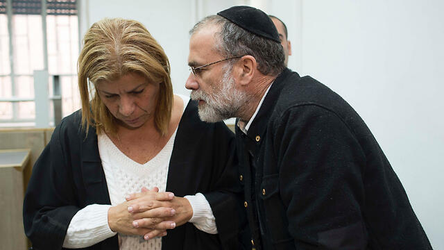 Harrison with his lawyer (Photo: Yoav Davidkovich) (צילום: יואב דודקביץ') Harrison with his lawyer (Photo: Yoav Davidkovich)