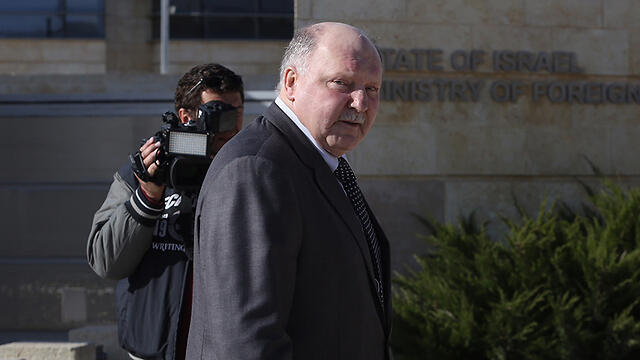 Russian Ambassador to Israel Alexander Peterovich (Photo: Gil Yohanan)