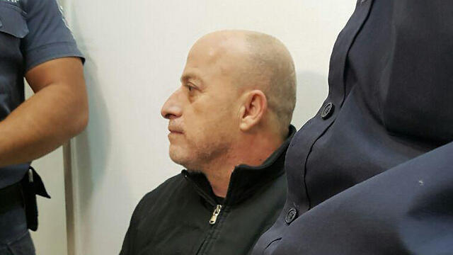 Assad Daka at court (Photo: Barel Efraim)