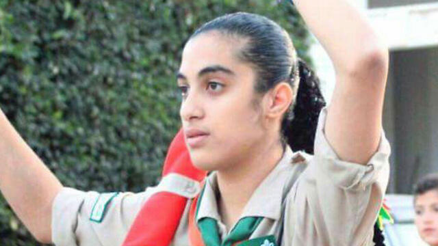 Ruwa Mansour, who was wounded in the attack