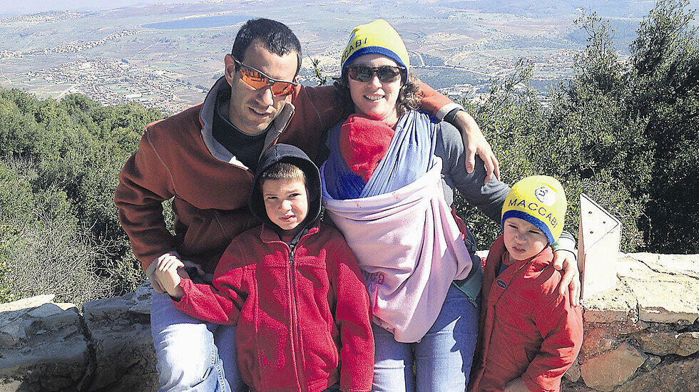 Hagai Ben-Ari with his wife and childrennullnull Hagai Ben-Ari with his wife and children