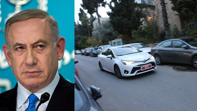 Prime Minister Netanyahu questioned for five hours (Photo: Alex Kolomoisky, EPA)