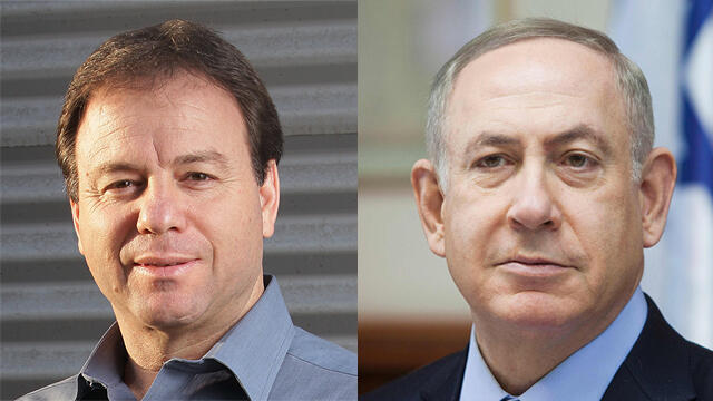 Horowitz (L) and Netanyahu (Photos: AFP, Tal Shahar)