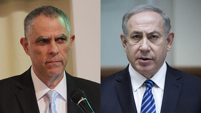 Arnon Mozes (left) and PM Netanyahu (Photos: Alex Kolomoisky and AFP)