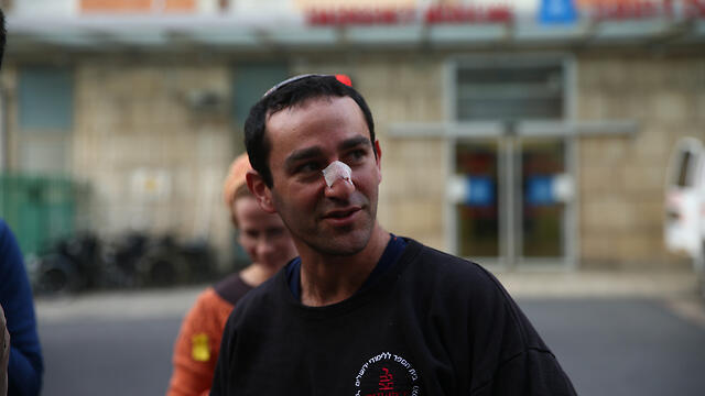 Eitan Rond, who claims he shot the atacker (Photo: Ohad Zwigenberg)