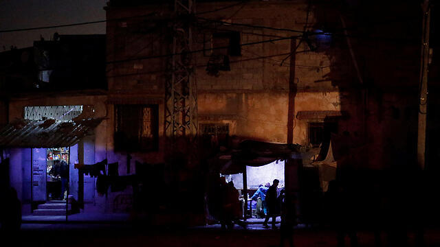 Power outage in Gaza (Photo: Reuters)