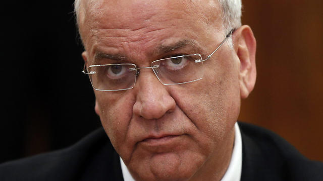 Palestinian negotiator Saeb Erekat (Photo: EPA)