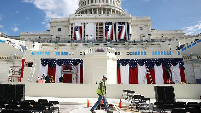 Preparations for Trump’s inauguration. A future Democratic administration, especially if it is filled with Jews, may be so oppositional to Israel that it will make us miss Obama (Photo: AFP)   