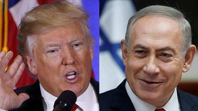 Trump (L) and Netanyahu (Photos: Reuters) (צילום: רויטרס) Trump (L) and Netanyahu (Photos: Reuters)