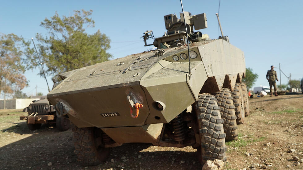 The Eitan (Photo: IDF Spokesperson's Unit) (צילום: דובר צה"ל ) The Eitan (Photo: IDF Spokesperson's Unit)