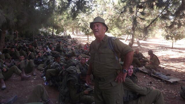 Levy visiting lone soldiers before falling illnullnull Levy visiting lone soldiers before falling ill