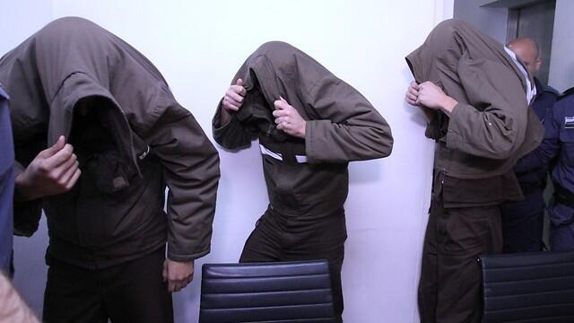 From right to left: Shinawi, Klieb and Yusef (Photo: Zohar Shahar)