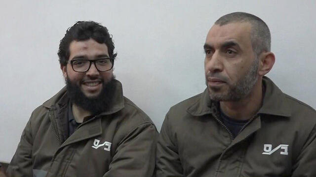 Samir Abed Rabbo and Musab Aliyan (Photo: Daniel Elior) (צילום: דניאל אליאור) Samir Abed Rabbo and Musab Aliyan (Photo: Daniel Elior)